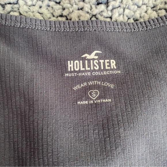 Hollister Ribbed Top, S - Picture 3 of 3